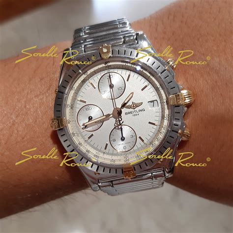 bracciale acciaio breitling chronomat|breitling chronomat 42 price.